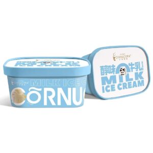 醇味牛乳白底 Cornucopia Milk Ice Cream 1L